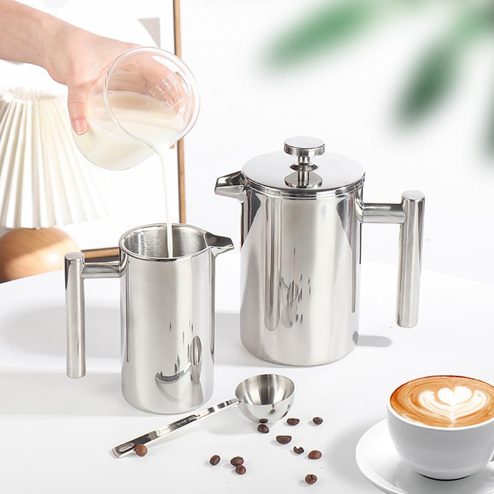 Amazon.co.jp: QRZLP 800ml フレンチプレスコーヒーメーカー 高